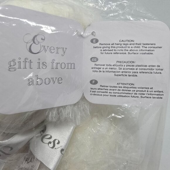 Aurora Ebba Blessings Lamb 9" Plush Wind Up JESUS LOVES ME Toy Infants #20664 - Picture 10 of 12